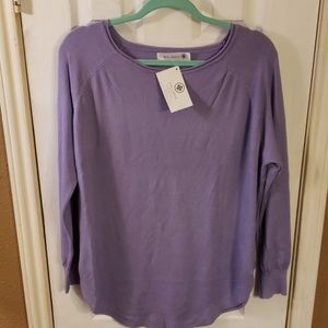 Lavender butter sweater